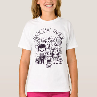 National Family Day party T-Shirt