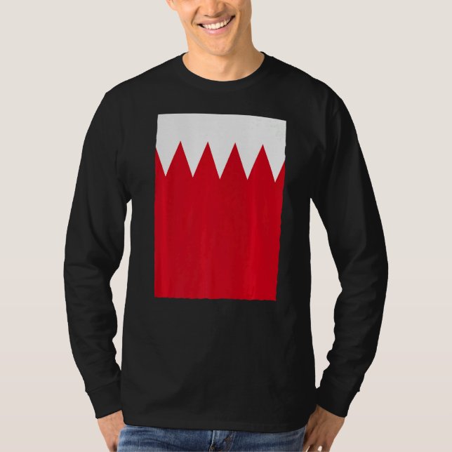 National Flag Bahrain T-Shirt (Front)