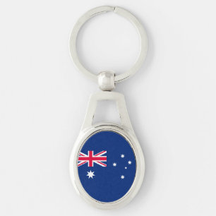 National Flag of Australia Key Ring