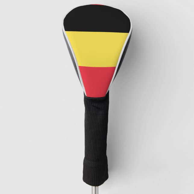 National Flag of Belgium Golf Head Cover (Front)