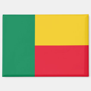 National Flag of Benin Rectangle Magnet