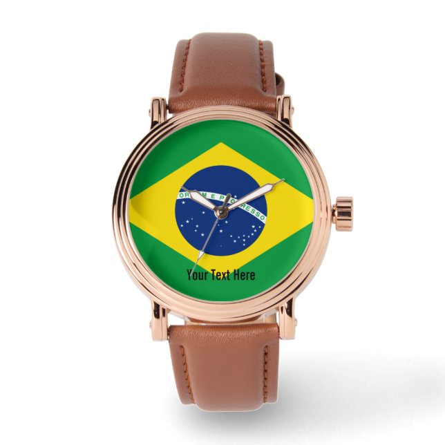 National flag of Brazil Watch (Front)