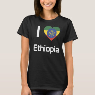 National Flag of Ethiopia souvenir for men women T-Shirt