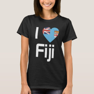 National Flag of Fiji souvenir  for men women 3 T-Shirt