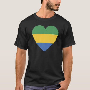 National Flag of Gabon souvenir  for men women  2 T-Shirt