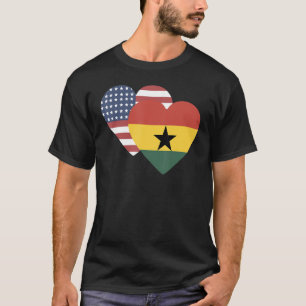 National Flag of Ghana souvenir for men women 1 T-Shirt
