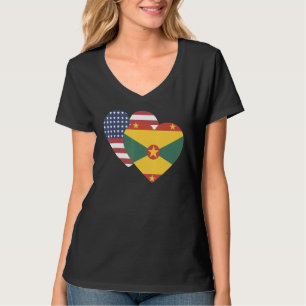 National Flag of Grenada souvenir for men women 2 T-Shirt