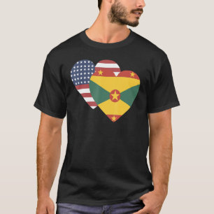National Flag of Grenada souvenir for men women 2 T-Shirt