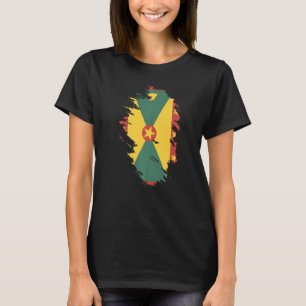 National Flag of Grenada souvenir for men women T-Shirt