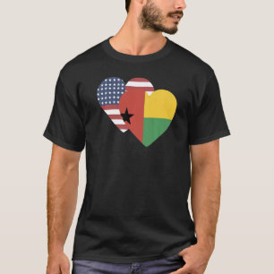 National Flag of Guinea Bissau souvenir  for men w T-Shirt