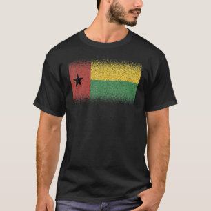 National Flag of Guinea Bissau souvenir for men w T-Shirt