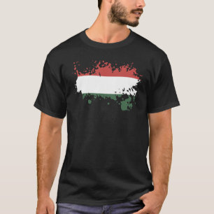 National Flag of Hungary souvenir for men women 1 T-Shirt