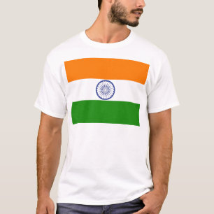 National Flag of India Ashoka Chakra T-Shirt