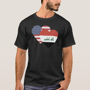 National Flag of Iraq souvenir for men women 5 T-Shirt