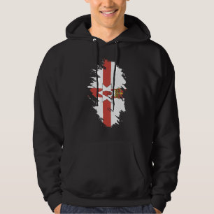 National Flag of Ireland souvenir for men women 1 Hoodie