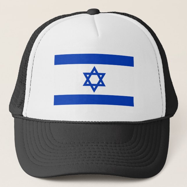 National flag of Israel - Authentic version Trucker Hat (Front)