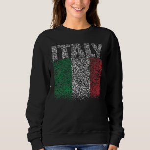 National Flag of Italy souvenir  for men women 6 Sweatshirt