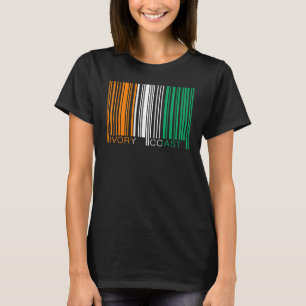 National Flag of Ivory Coast souvenir   for men wo T-Shirt