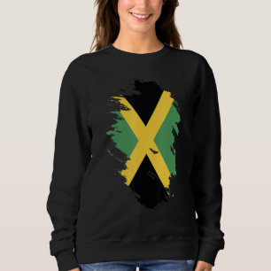 National Flag of Jamaica souvenir for men women 6 Sweatshirt