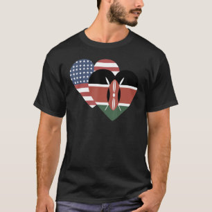 National Flag of Kenya souvenir  for men women 8 T-Shirt