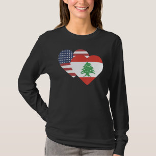 National Flag of Lebanon souvenir for men women T-Shirt