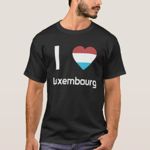 National Flag of Luxembourg souvenir   for men wom T-Shirt
