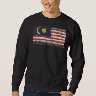 National Flag of Malaysia souvenir for men women Sweatshirt