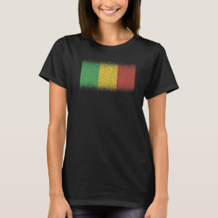 National Flag of Mali souvenir for men women 2 T-Shirt