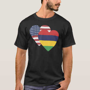 National Flag of Mauritius souvenir for men women T-Shirt