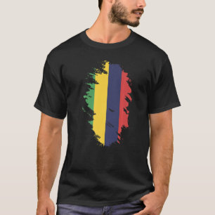 National Flag of Mauritius souvenir for men women T-Shirt