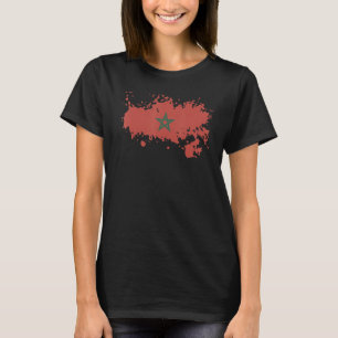 National Flag of Morocco souvenir for men women T-Shirt