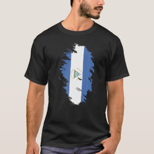 National Flag of Nicaragua souvenir for men women T-Shirt