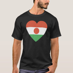National Flag of Niger souvenir  for men women  4 T-Shirt