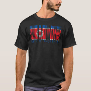 National Flag of North Korea souvenir for men wom T-Shirt