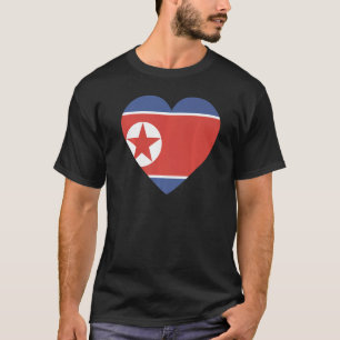 National Flag of North Korea souvenir for men wom T-Shirt