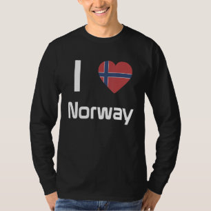 National Flag of Norway souvenir for men women T-Shirt