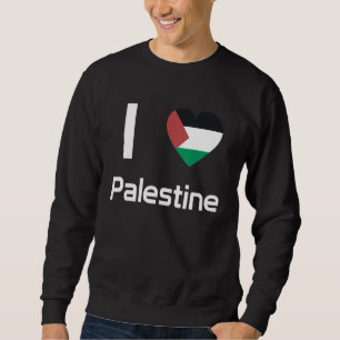 National Flag of Palestine souvenir  for men women Sweatshirt