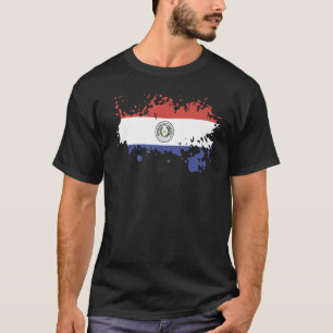 National Flag of Paraguay souvenir for men women T-Shirt