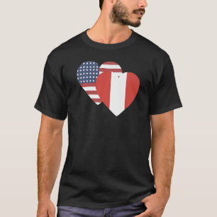 National Flag of Peru souvenir for men women 5 T-Shirt