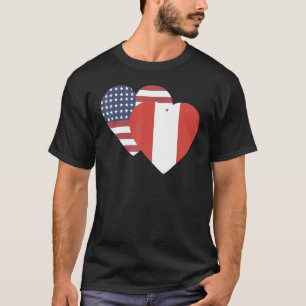 National Flag of Peru souvenir for men women T-Shirt