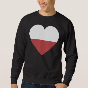 National Flag of Poland souvenir  for men women 1 Sweatshirt