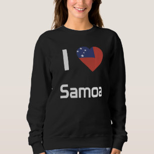 National Flag of Samoa souvenir for men women 2 Sweatshirt