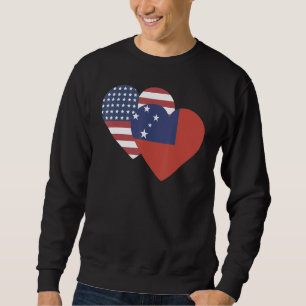National Flag of Samoa souvenir for men women 2 Sweatshirt