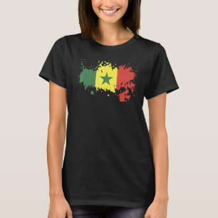 National Flag of Senegal souvenir for men women T-Shirt