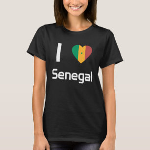 National Flag of Senegal souvenir for men women T-Shirt