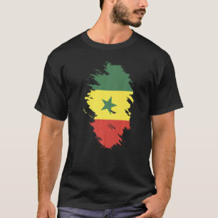 National Flag of Senegal souvenir for men women T-Shirt