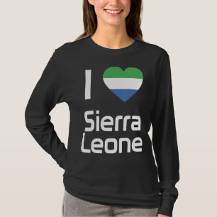 National Flag of Sierra Leone souvenir for men wo T-Shirt