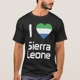 National Flag of Sierra Leone souvenir for men wo T-Shirt