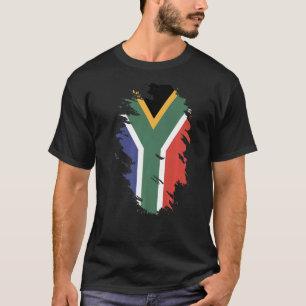 National Flag of South Africa souvenir  for men wo T-Shirt