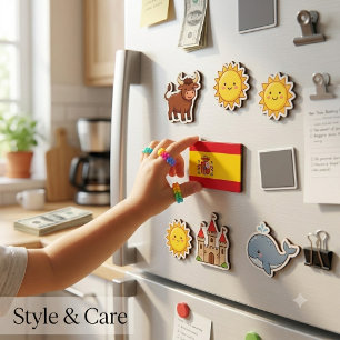 National Flag of Spain Rectangle Magnet